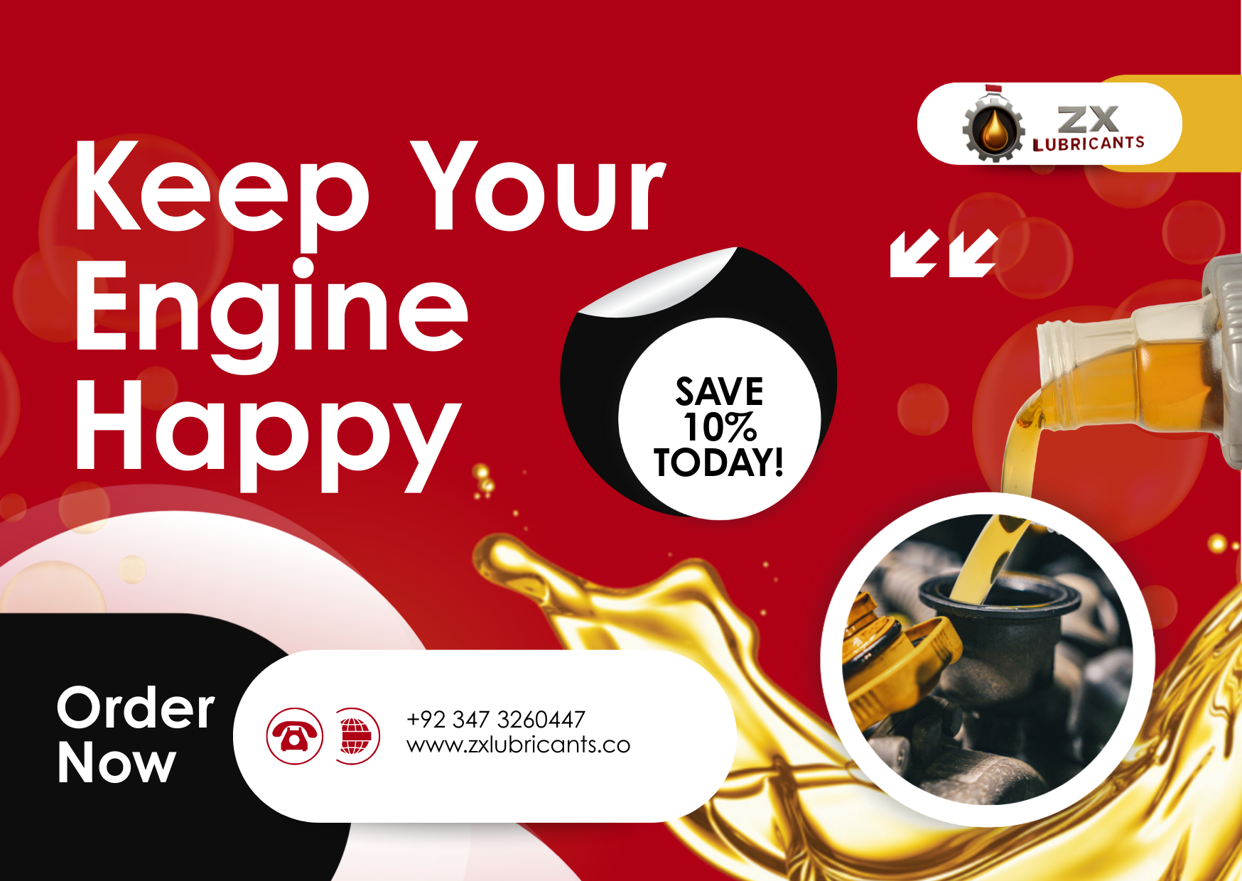 Yellow and Black Modern Automotive Gift Certificate (6)